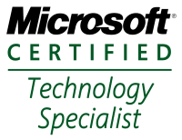 Certificare Tekvo: Microsoft Certified Technology Specialist